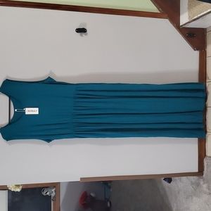 Auselily Floor-length Sleeveless Dress